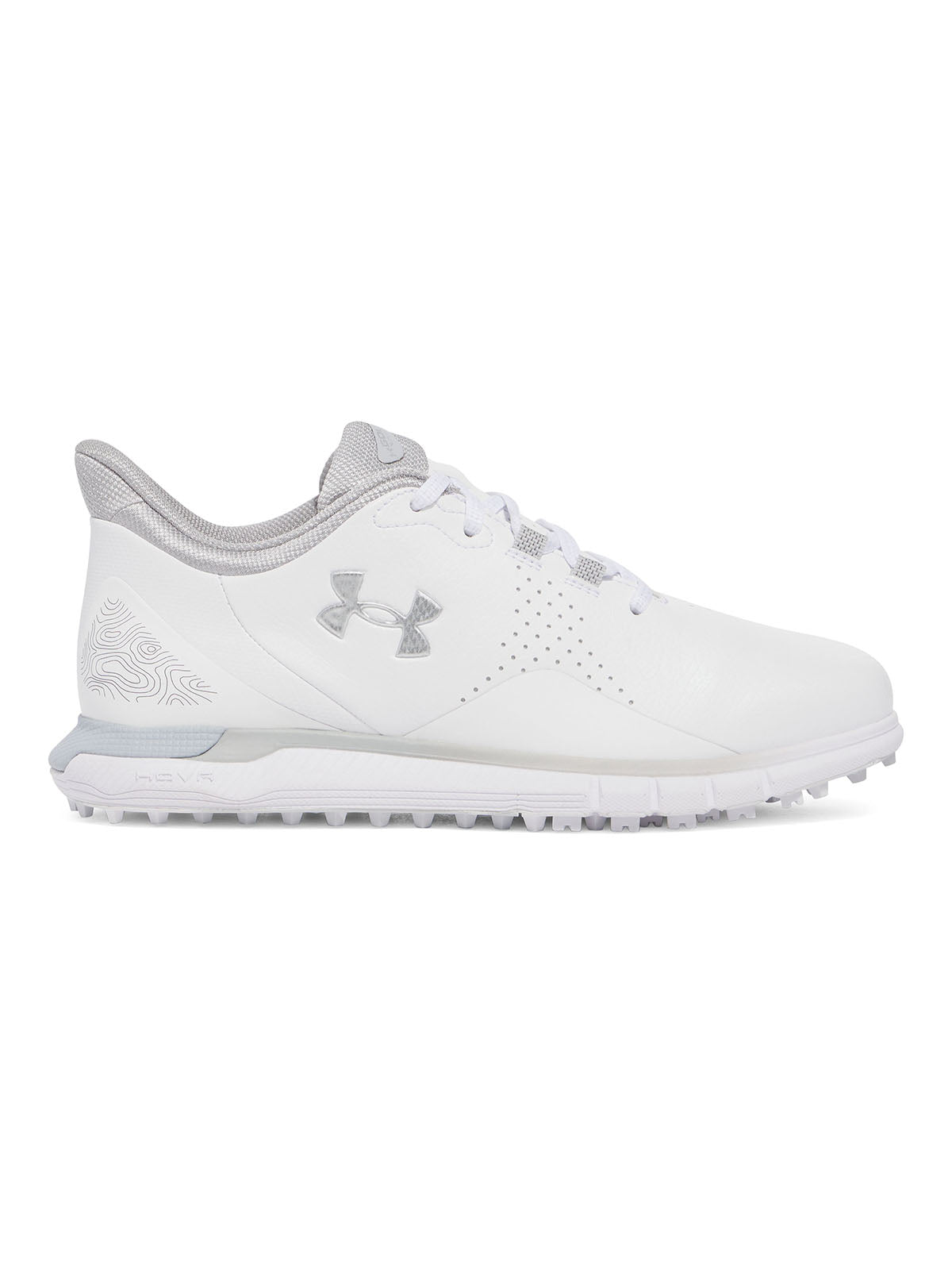 Zapatillas Under Armour drive fade spikeless blanco para mujer