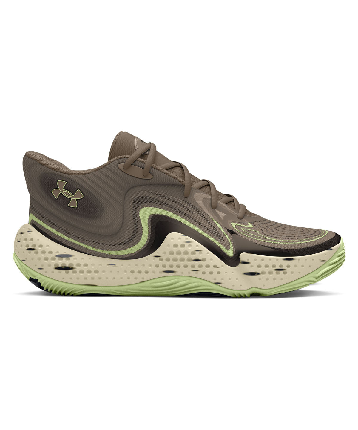 Zapatillas de Basketball unisex UA Spawn 6 Mid Camo