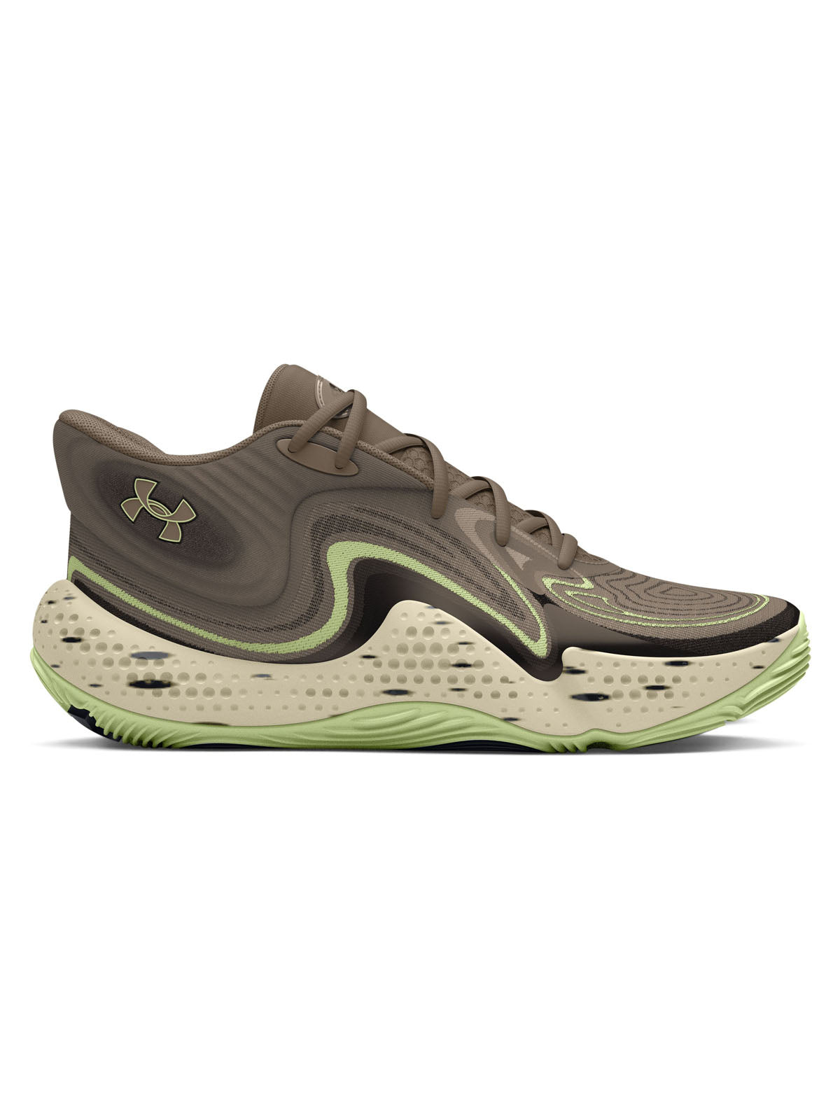 Zapatillas de Basketball unisex UA Spawn 6 Mid Camo