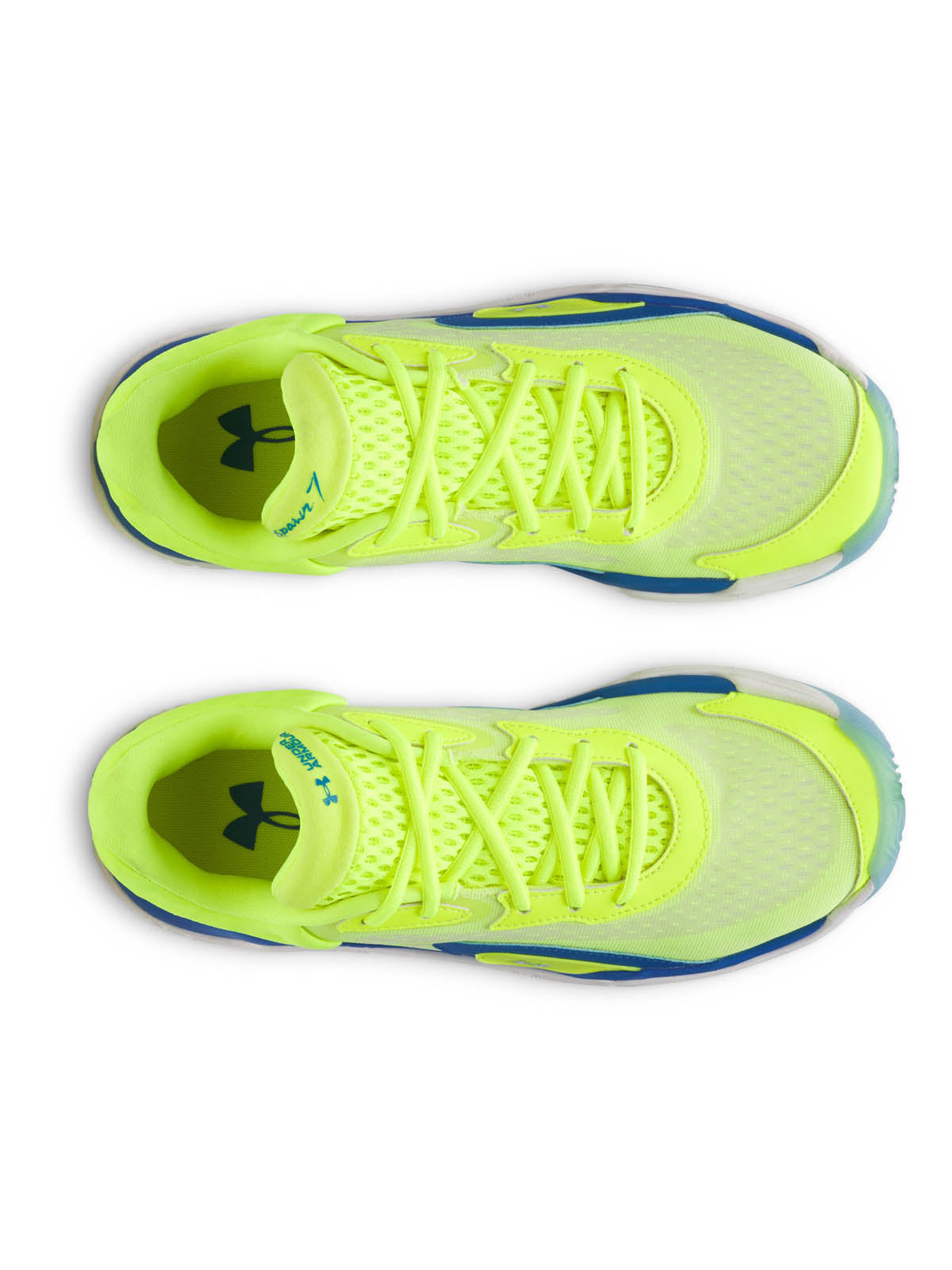 Zapatilla Basketball Unisex Spawn 7 Amarillo Under Armour