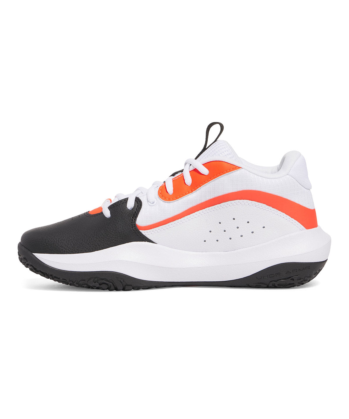 Zapatillas unisex Under Armour Lockdown 7 Basketball negro