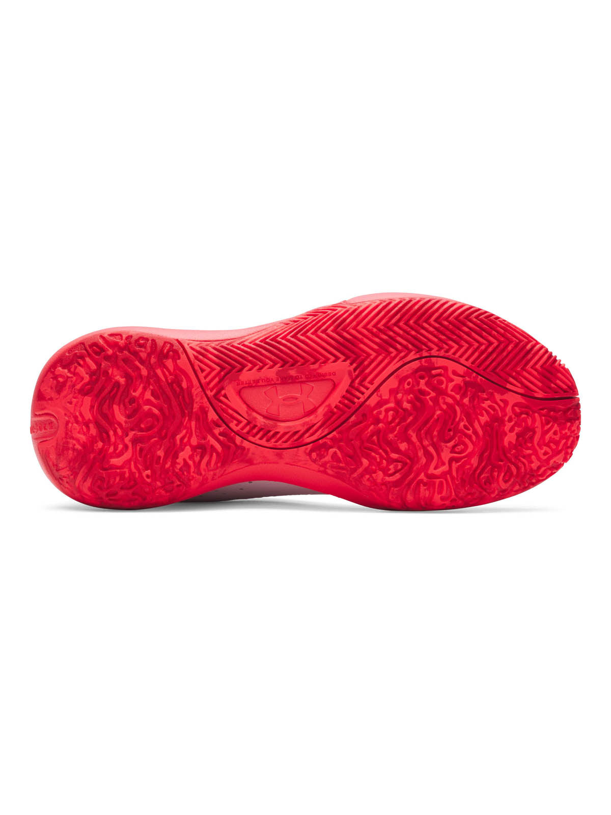 Zapatilla Basketball Unisex Lockdown 7 Blanco Under Armour