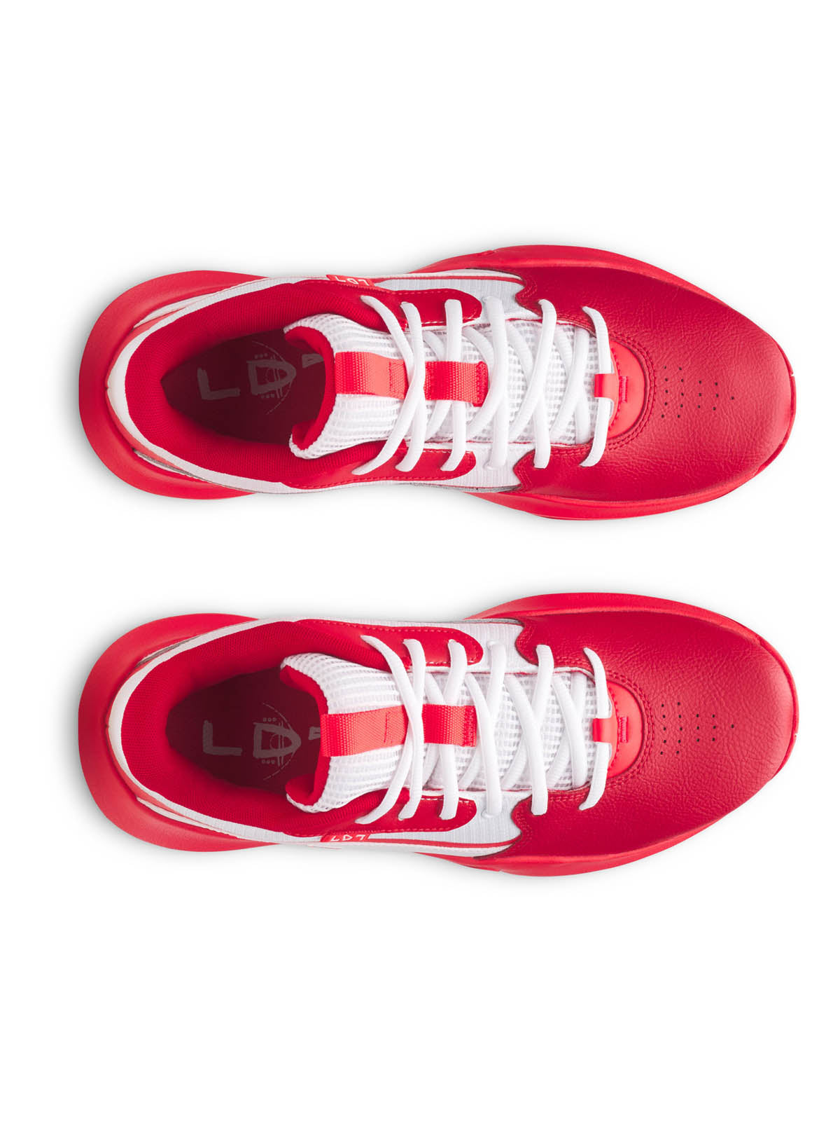 Zapatilla Basketball Unisex Lockdown 7 Blanco Under Armour