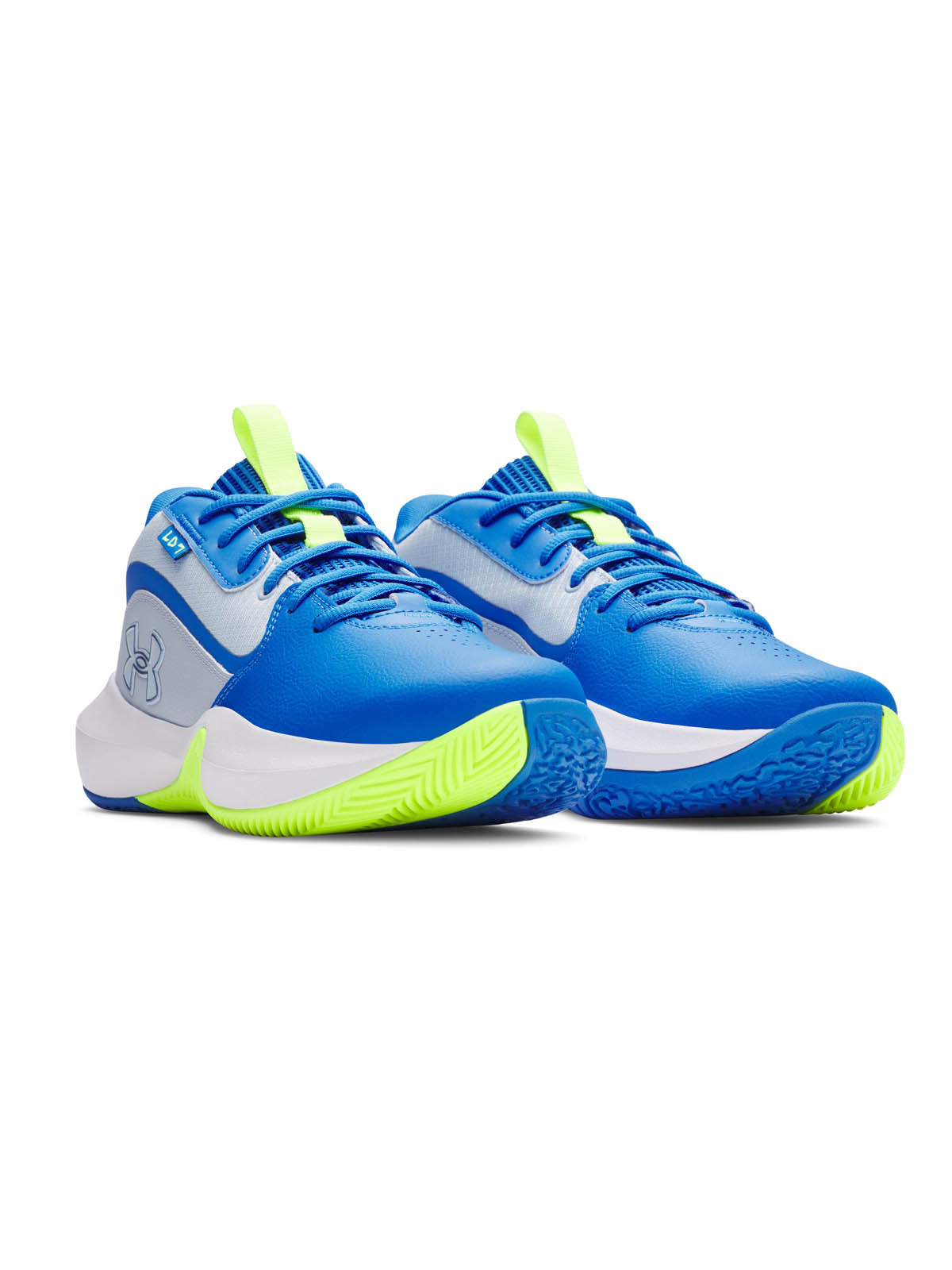 Zapatilla Basketball Unisex Lockdown 7 Azul Under Armour