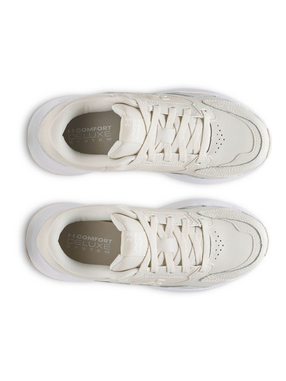 Zapatilla de entrenamiento para Mujer Edge Leather Blanco Under Armour