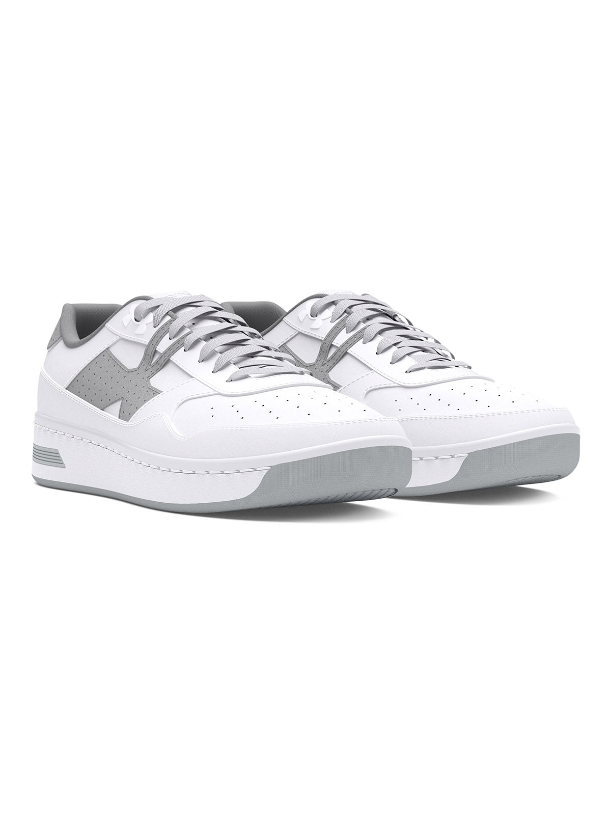 Zapatillas Under Armour court 96 suede blanco para hombre
