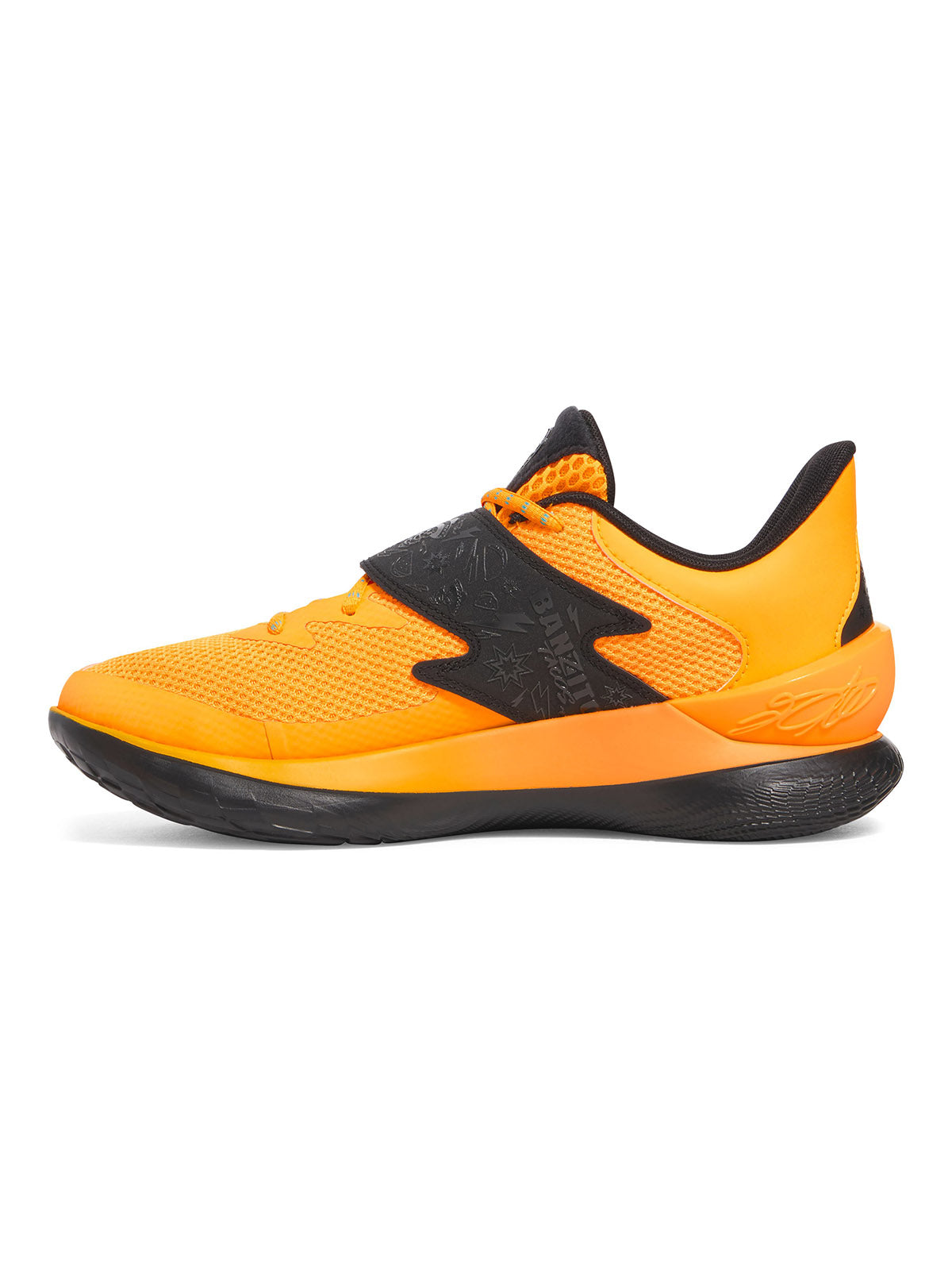 Zapatillas de Basketball unisex Curry Fox 1 'Banzitos' naranjo Under Armour