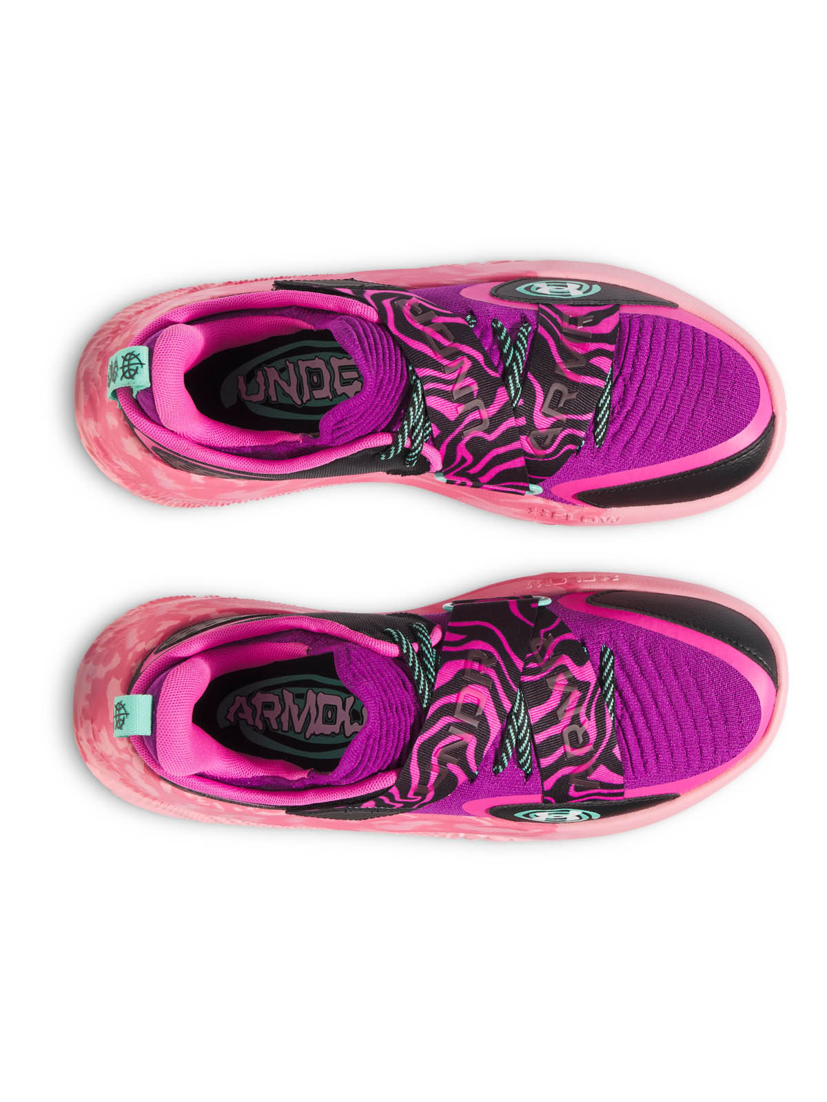 Zapatillas unisex Under Armour Futr x 4 Basketball morado