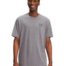 Polera manga corta Lifestyle para hombre Icon gris Under Armour.