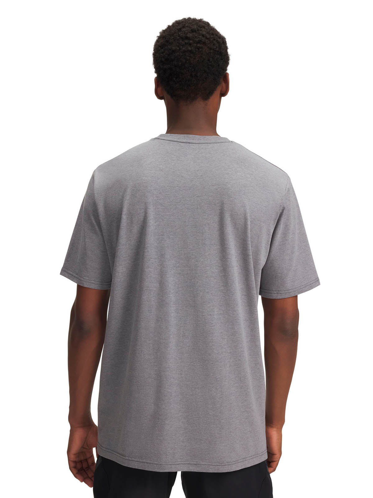 Polera manga corta Lifestyle para hombre Icon gris Under Armour.