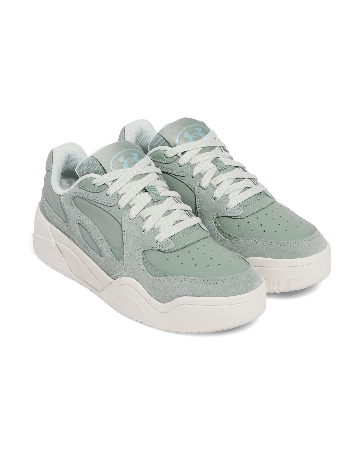 Zapatillas unisex Under Armour Court anatomix sportstyle verde