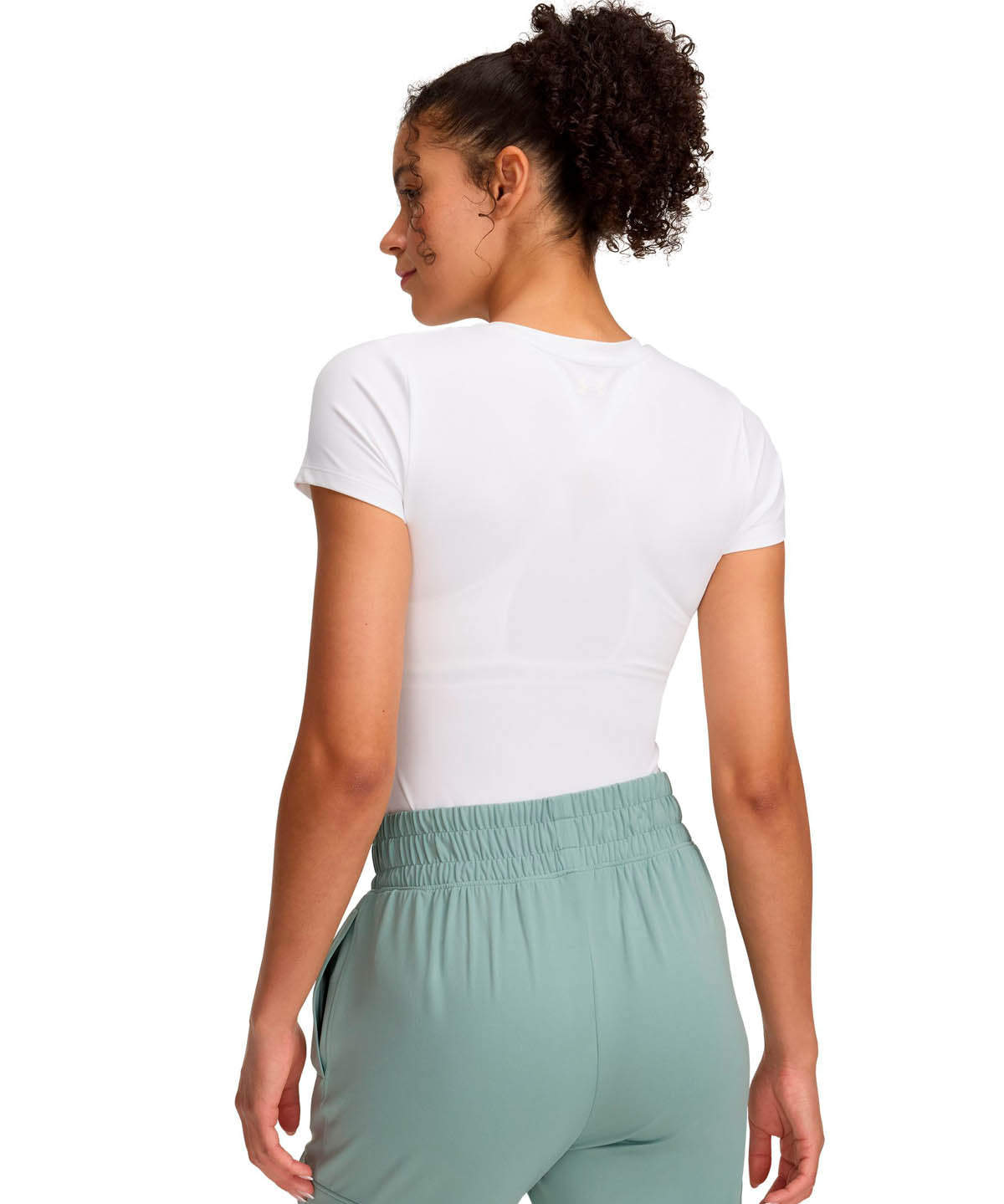 Polera manga corta de de entrenamiento para Mujer Meridian Core Blanco Under Armour