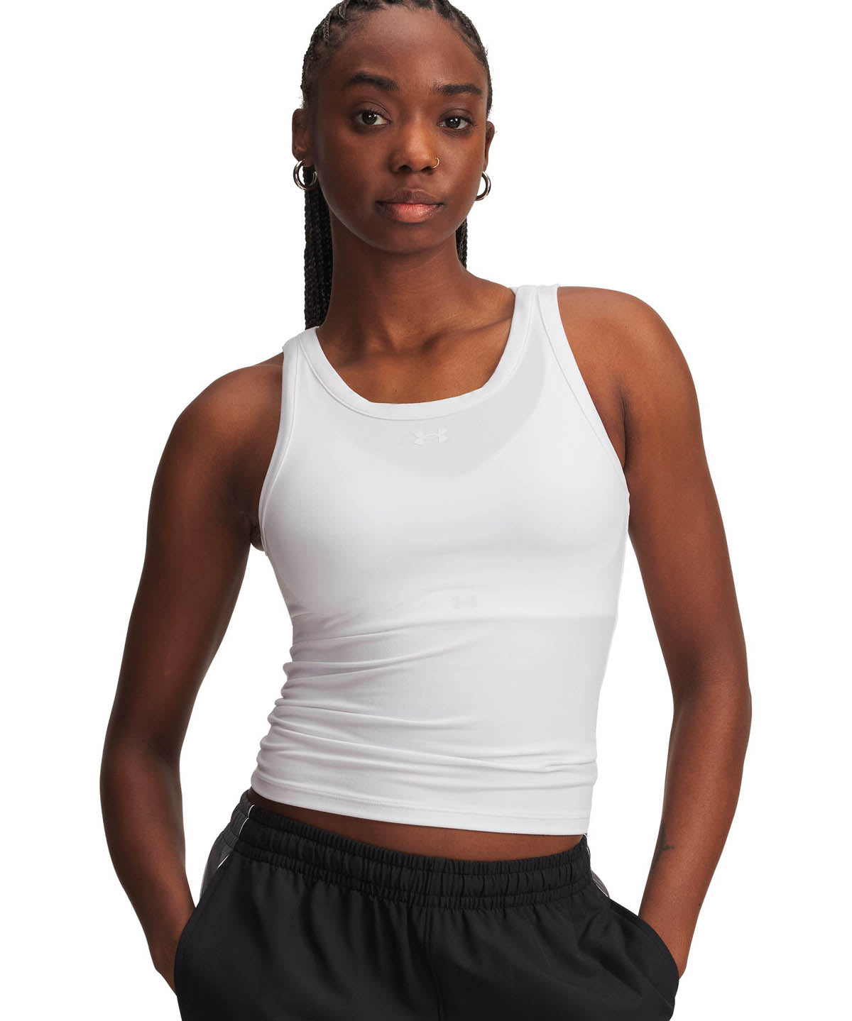 Polera Tank de de entrenamiento para mujer Meridian Core Blanco Under Armour
