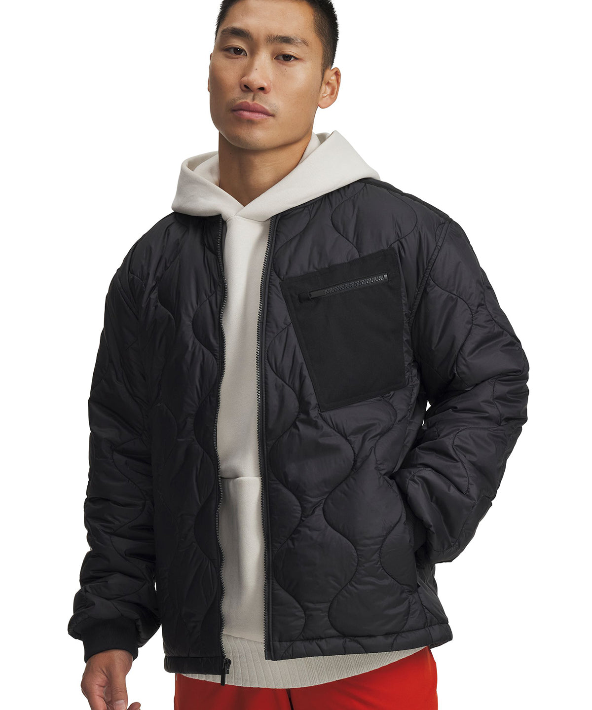 Chaqueta Lifestyle para hombre Heritage negro Under Armour