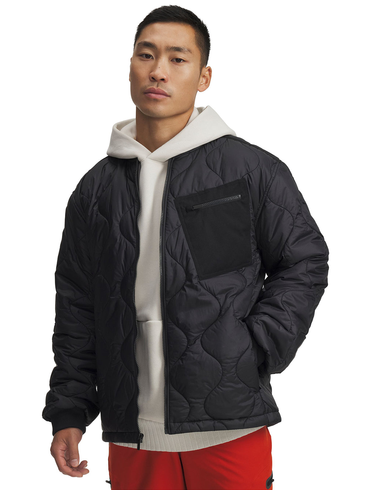 Chaqueta Lifestyle para hombre Heritage negro Under Armour