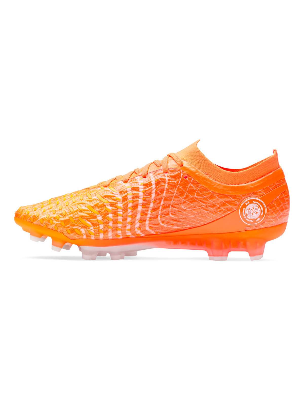 Zapato Football para Hombre Magnetico Elite 5 FG Naranjo Under Armour