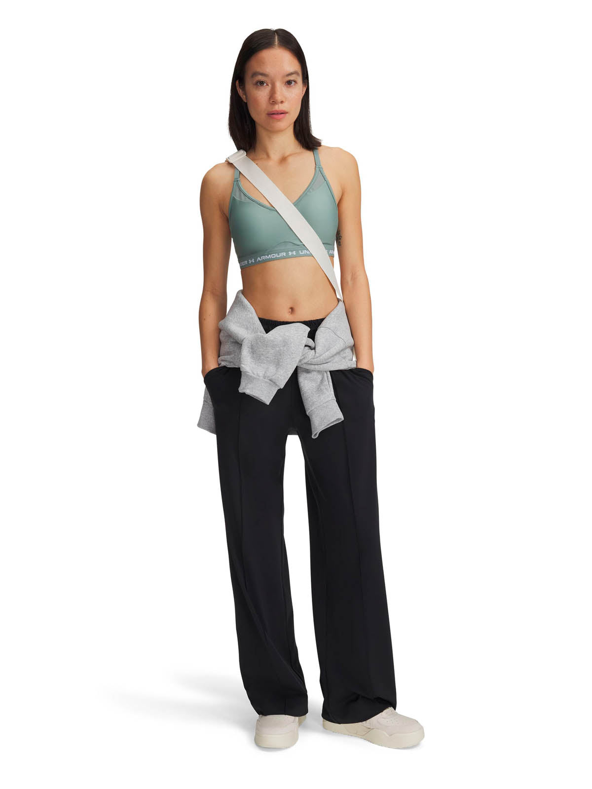 Pantalón UA Meridian negro para mujer