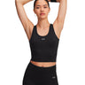 Polera sin manga de entrenamiento para mujer Vanish Seamless negro Under Armour