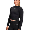 Polera manga larga de entrenamiento para mujer Vanish Seamless negro Under Armour