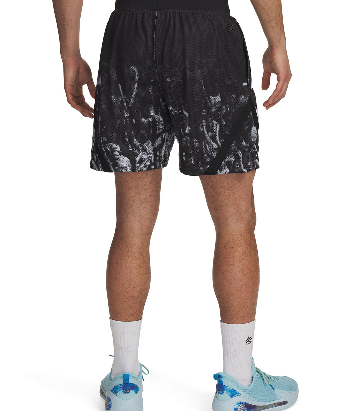 Shorts  Curry signature sub 2-en-1 negro para hombre Under Armour