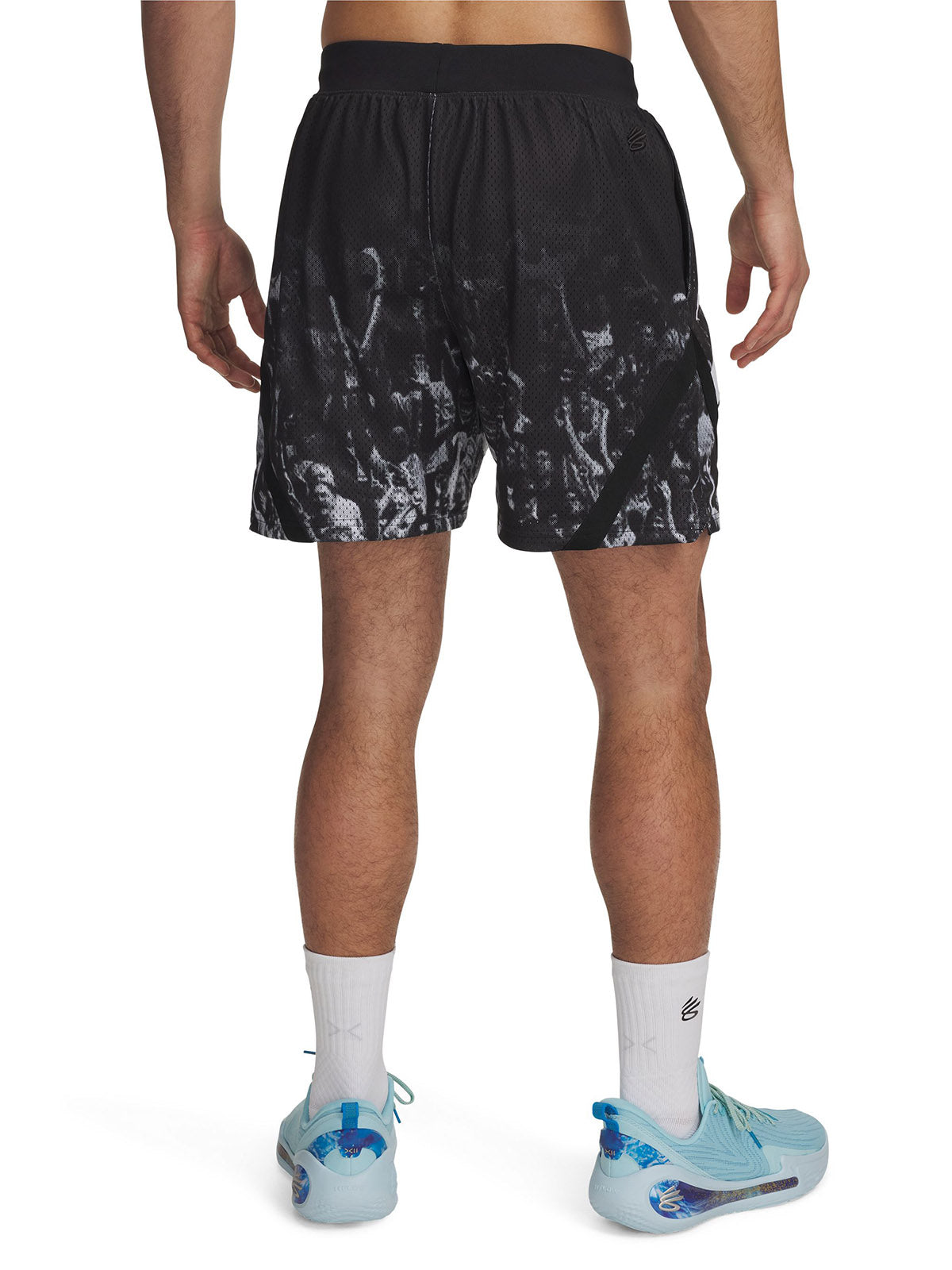 Shorts  Curry signature sub 2-en-1 negro para hombre Under Armour