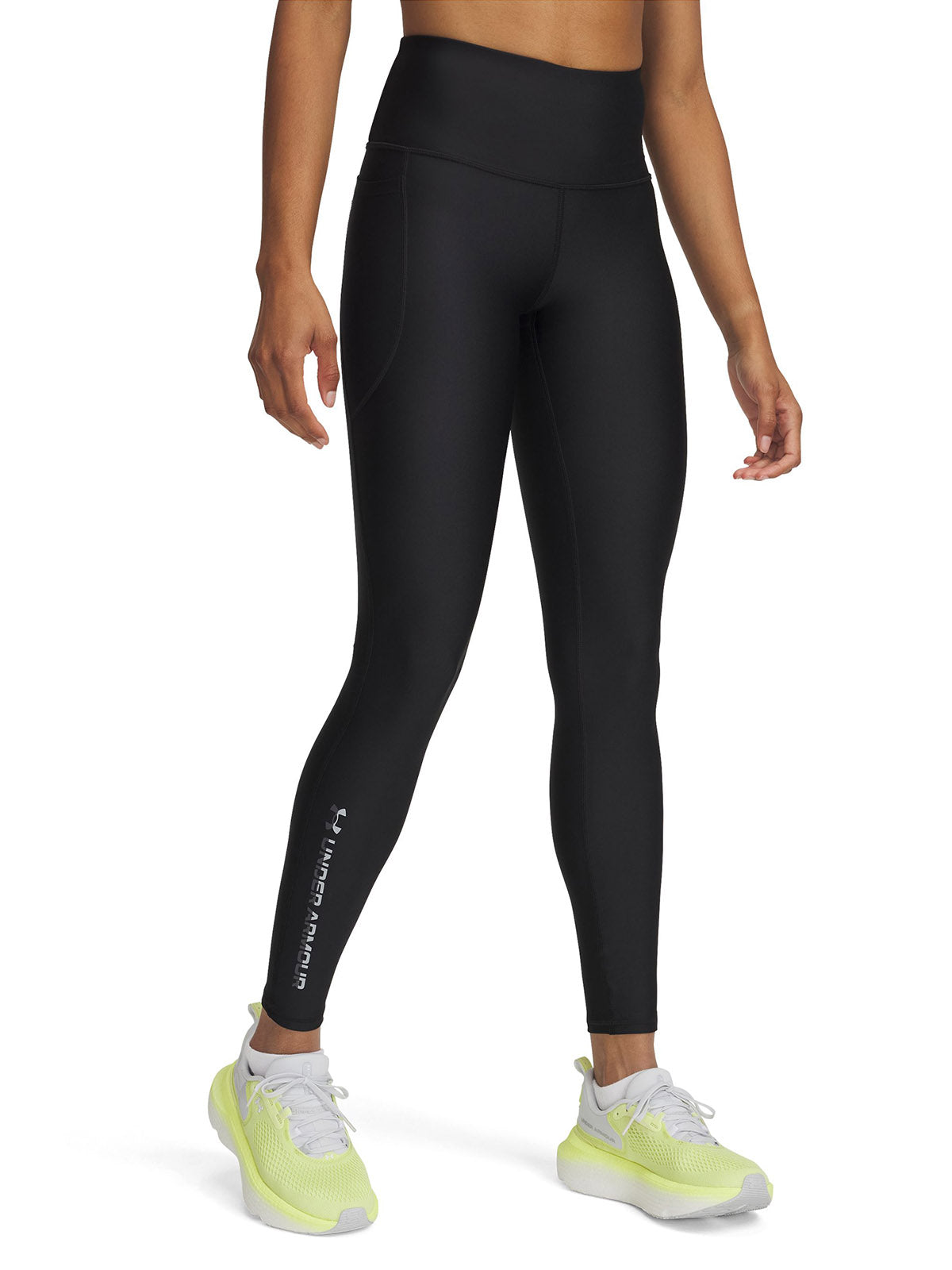 Calzas UA Tech Branded negro para mujer