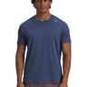 Polera manga corta de entrenamiento para hombre Halo Vent azul Under Armour