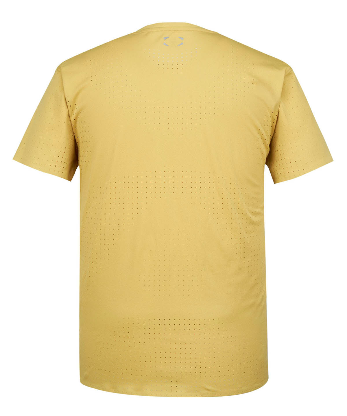 Polera manga corta de entrenamiento para hombre Halo Vent amarillo Under Armour