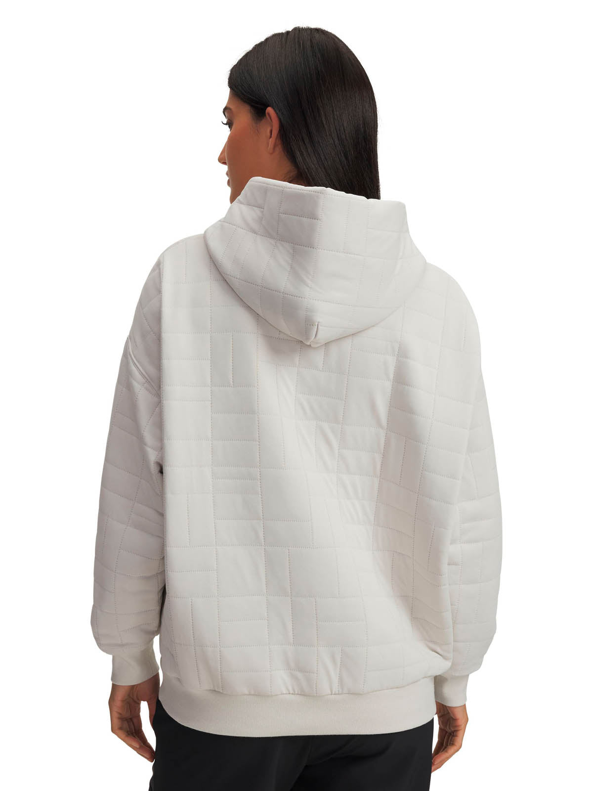Polerón Lifestyle para mujer Unstoppable Fleece Textured blanco Under Armour