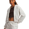 Poleron Lifestyle para mujer Icon Vida Fleece blanco Under Armour