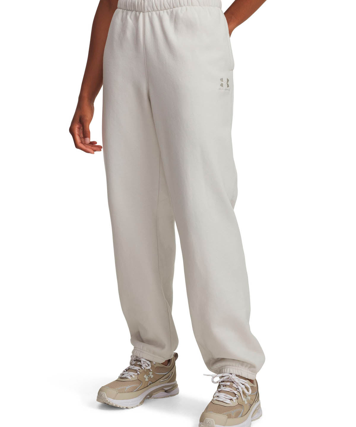 Buzo Lifestyle para Mujer Icon Fleece Blanco Under Armour