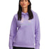Polerón Lifestyle para mujer Rival Fleece Shimmer morado Under Armour