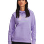 Polerón Lifestyle para mujer Rival Fleece Shimmer morado Under Armour