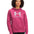 Polerón Lifestyle para mujer Rival Fleece Shimmer rojo Under Armour
