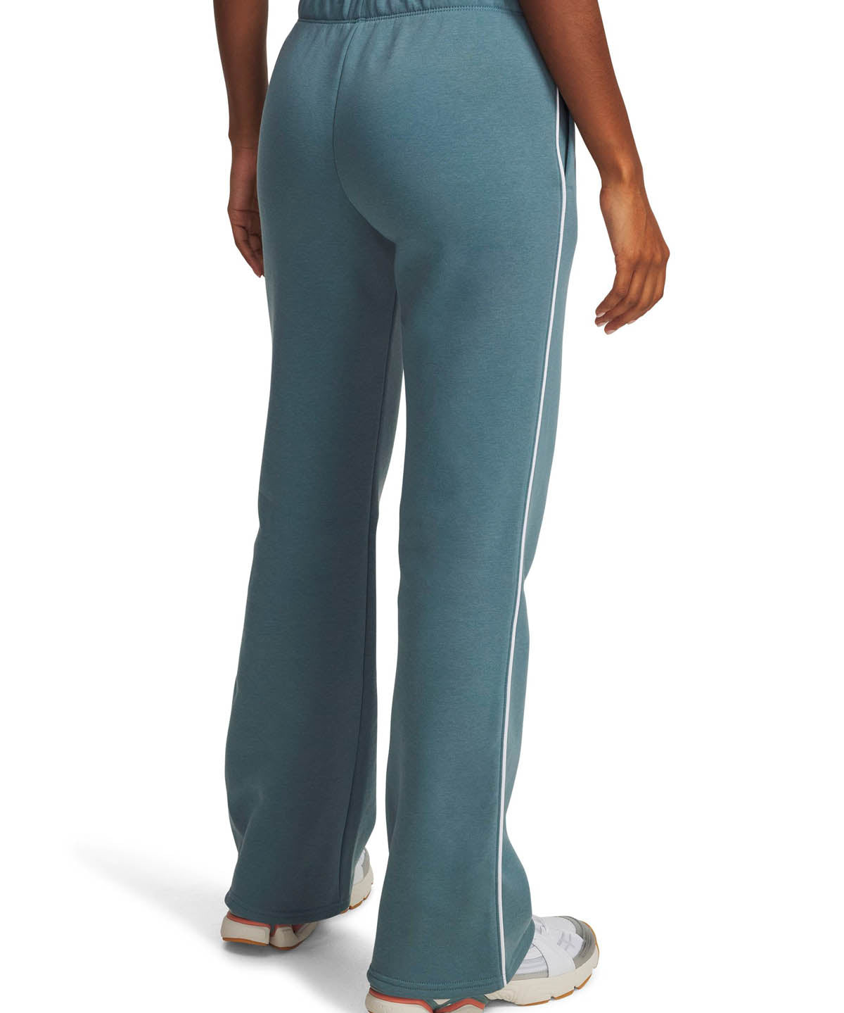 Pantalón Lifestyle para mujer Rival Fleece Piped azul Under Armour