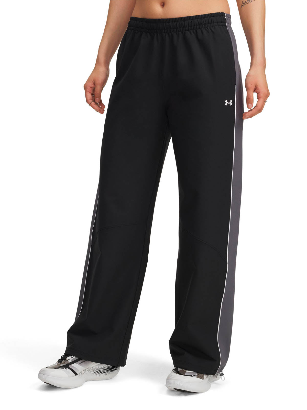 Pantalon Lifestyle para mujer Rival Swoven negro Under Armour
