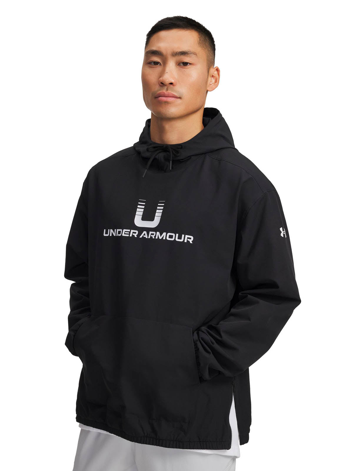 Chaqueta Lifestyle para hombre Unstoppable Woven negro Under Armour