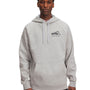 Polerón Lifestyle para hombre Rival Fleece HBR Logo gris Under Armour