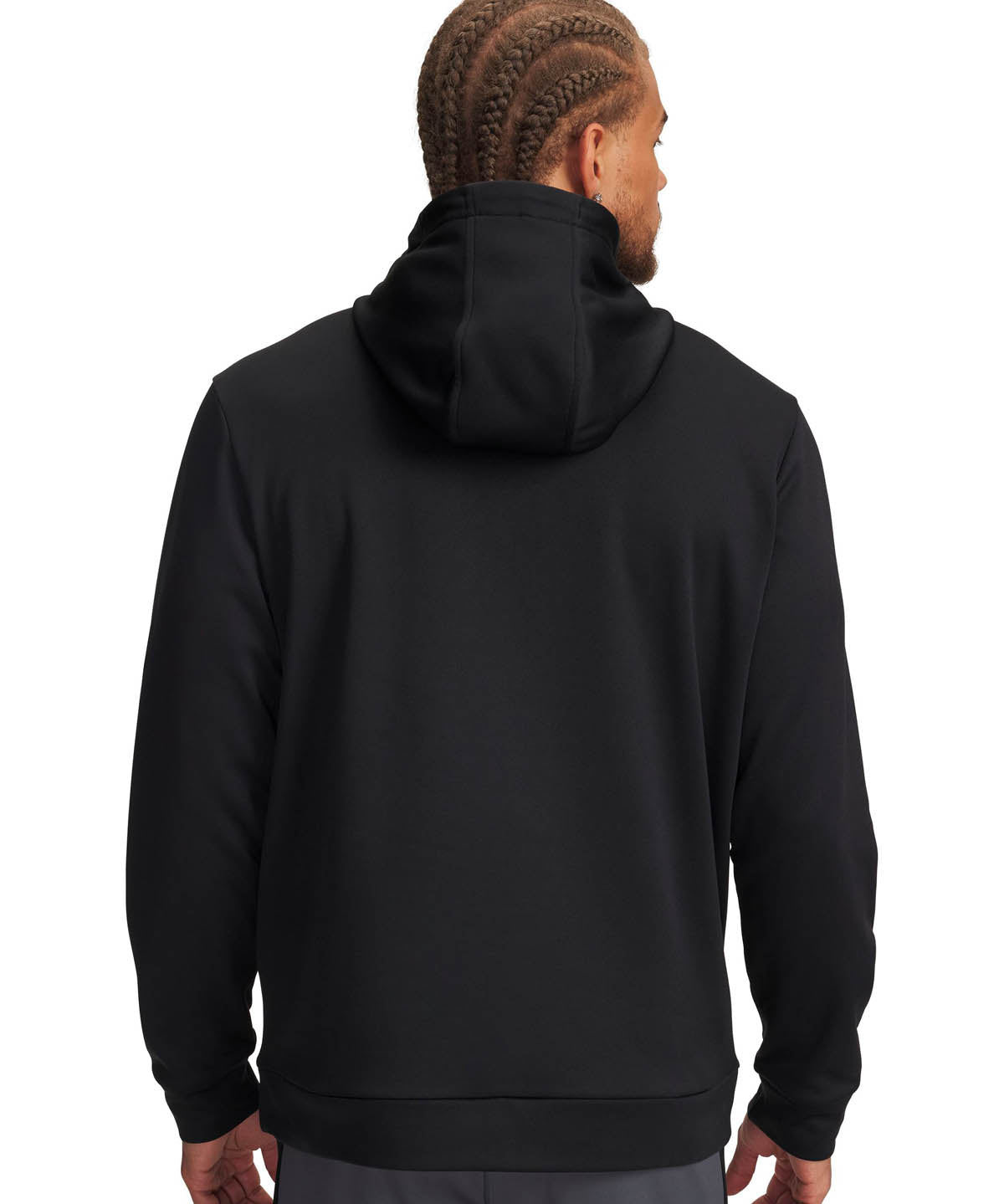 Polerón de Entrenamiento para hombre Armour Fleece graphic hoodie Negro Under Armour
