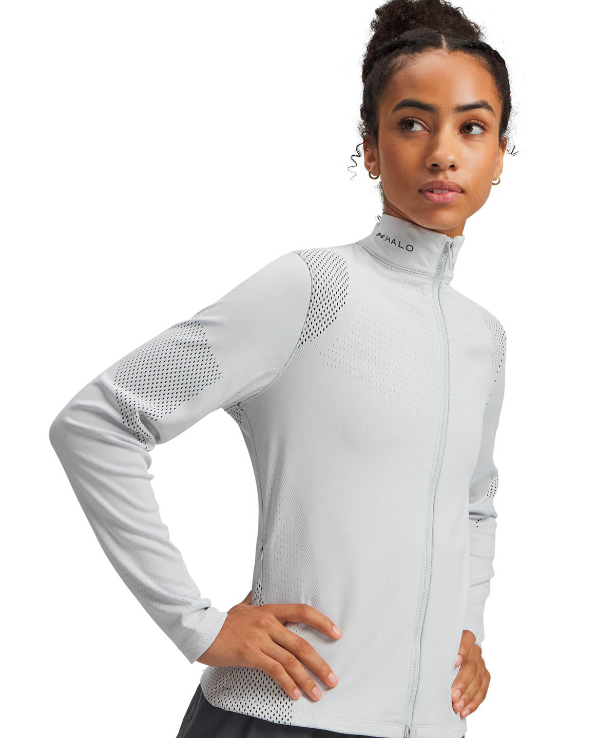 Polerón de Entrenamiento para Mujer Halo Gris Under Armour