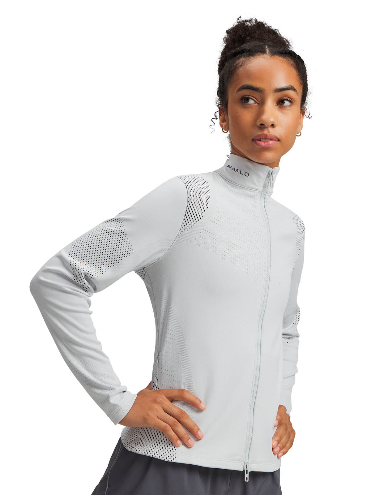 Polerón de Entrenamiento para Mujer Halo Gris Under Armour