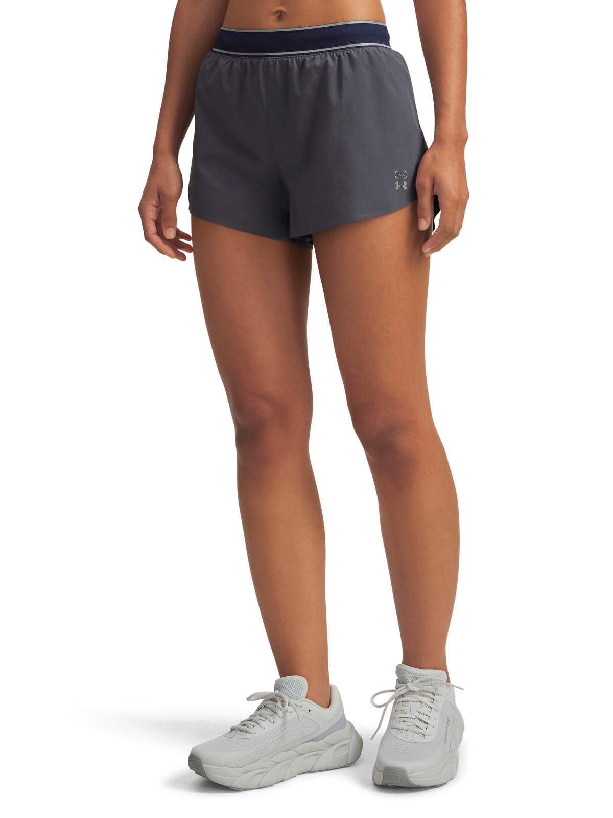 Short Running para mujer Halo Run gris Under Armour
