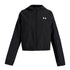 Chaqueta Lifestyle para niña Rival Woven negro Under Armour