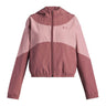 Chaqueta Lifestyle para niña Rival Woven café Under Armour