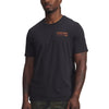 Polera manga corta de entrenamiento para hombre Project Rock negra Under Armour