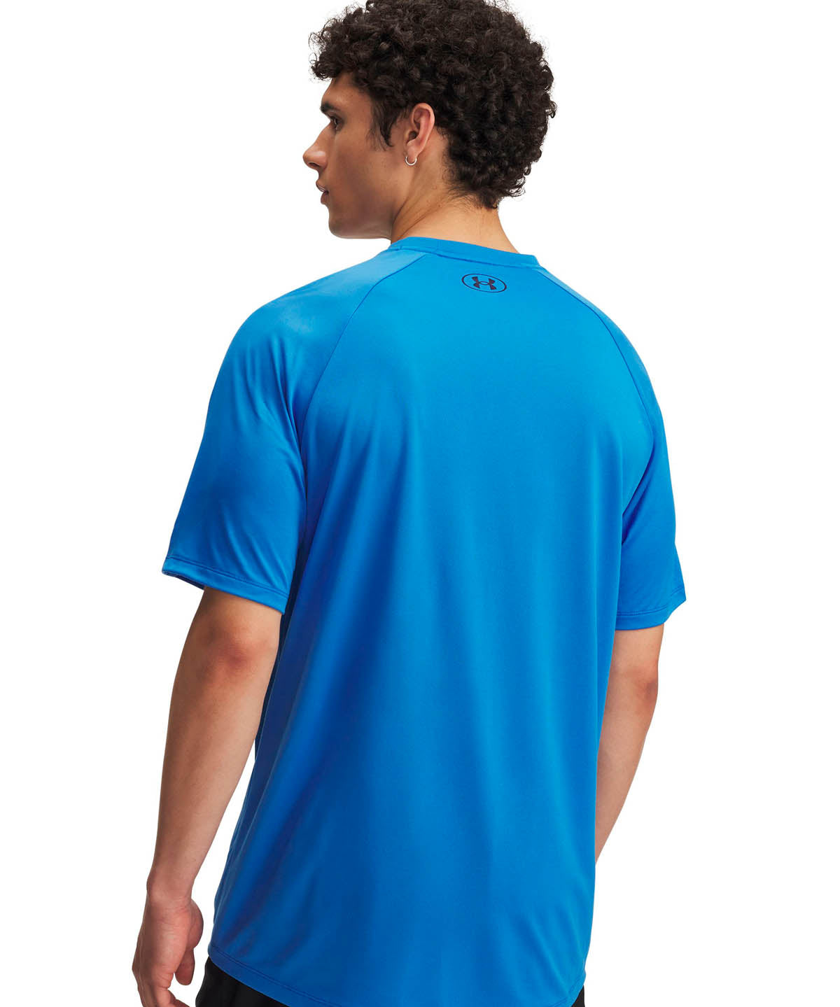 Polera manga corta Running para hombre Tech Reflective azul Under Armour