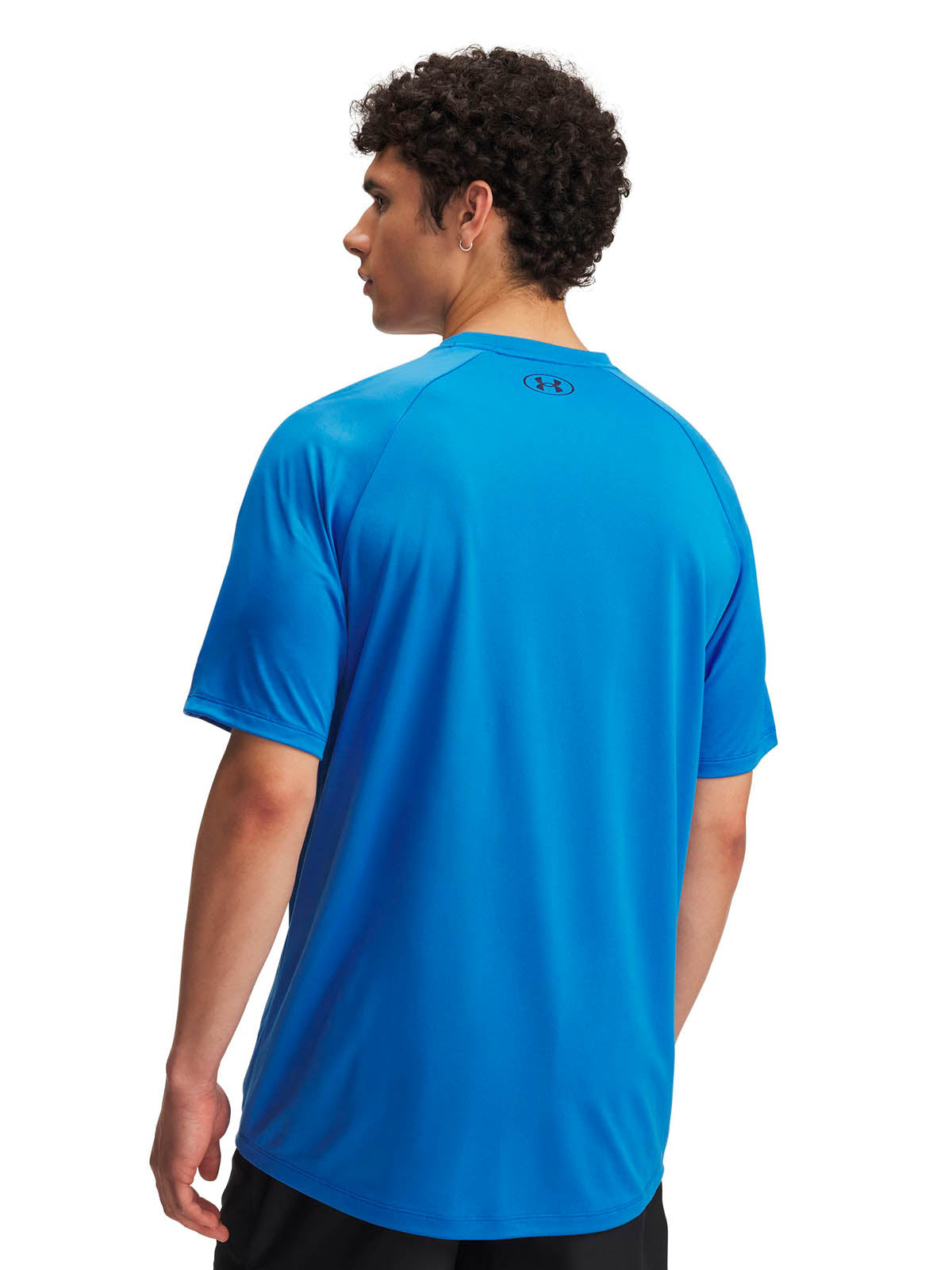 Polera manga corta Running para hombre Tech Reflective azul Under Armour