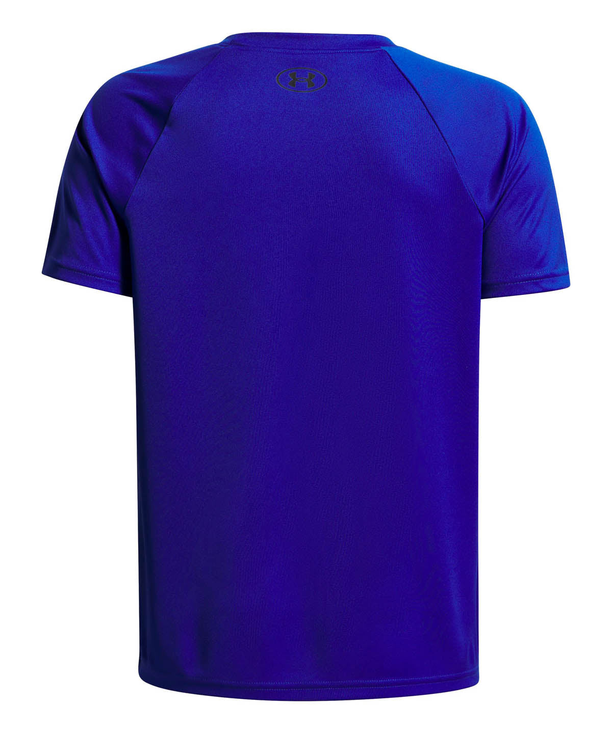 Polera manga corta de Entrenamiento para Niño Tech Graphic Wordmark Azul Under Armour