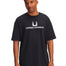 Polera manga corta Lifestyle para hombre Logo Heavyweight negro Under Armour