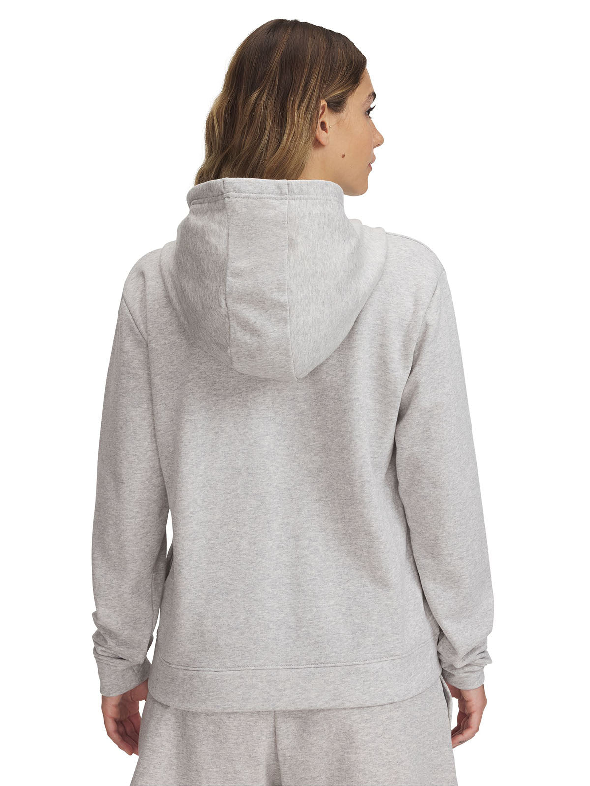 Polerón UA Rival Terry gris para mujer